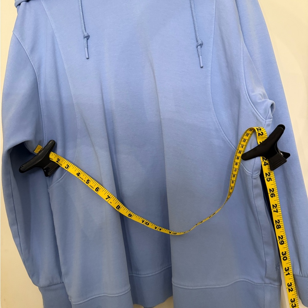 Athleta Blue Oversized Sweatshirt - Picture 6 of 8